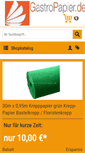 Mobile Screenshot of gastropapier.de